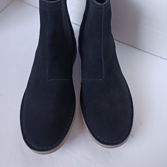 Steve Madden Men's size 9M Chelsea Suede Black Boot - Picture 8 of 9